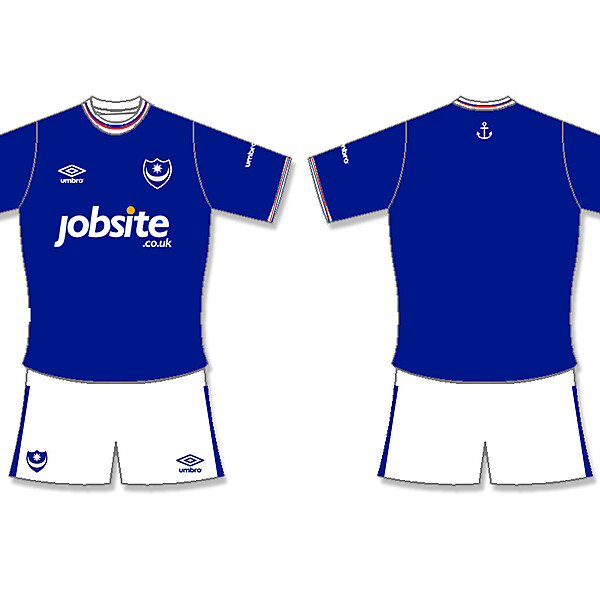 Portsmouth FC Umbro Home Kit