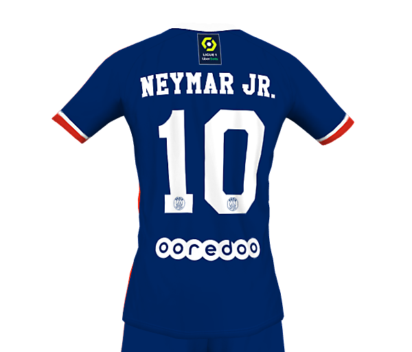 PSG 21-22 FANTASY HOME KIT (BACK)