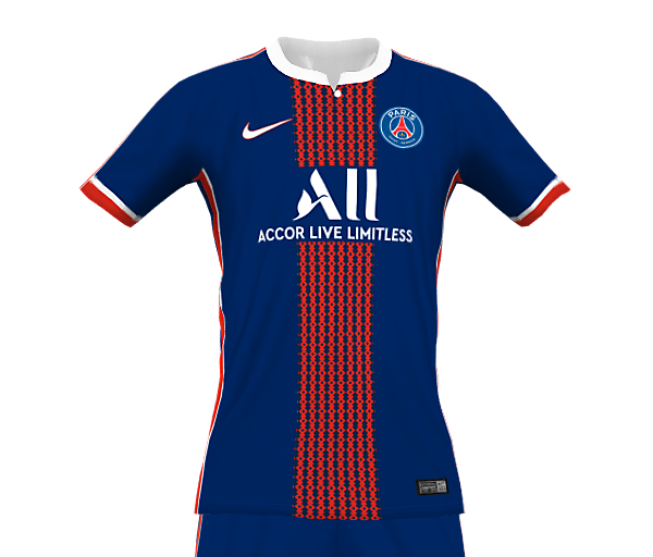 PSG 21-22 FANTASY HOME KIT (FRONT)