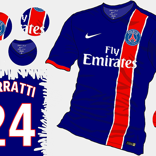 PSG Home Shirt 