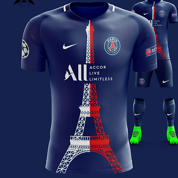 PSG Nike 2021 Home Kit