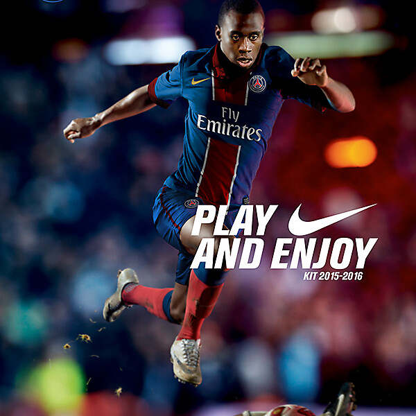 PSG Nike Kit 2015-2016 - ADVERT
