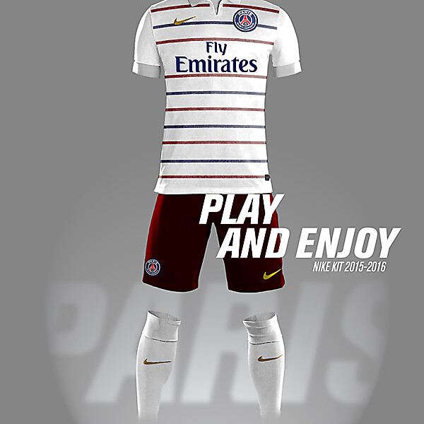 PSG Nike Kit Away 2015-2016