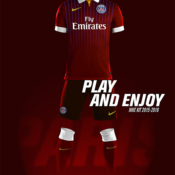 PSG Nike Third Kit 2015-2016