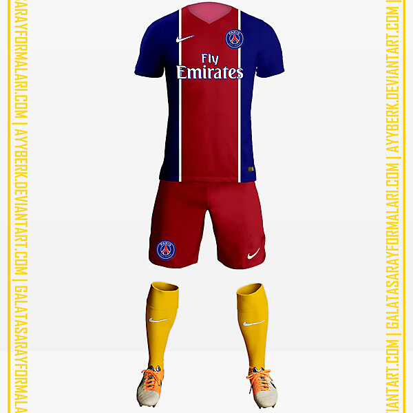 PSG x Yellow Socks 16-17