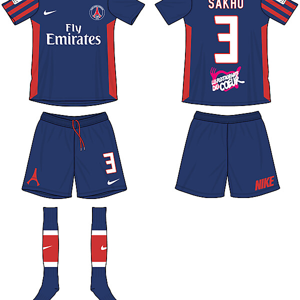 Paris Saint-Germain Home Kit