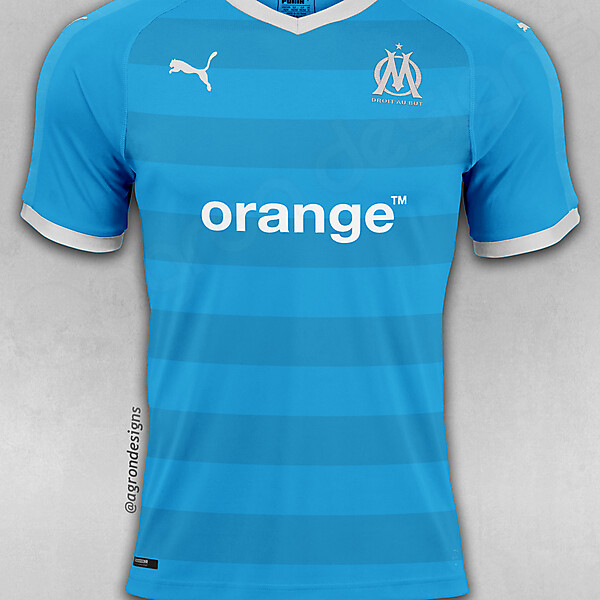 PUMA_MARSEILLE AWAY 2018-19 KIT CONCEPT