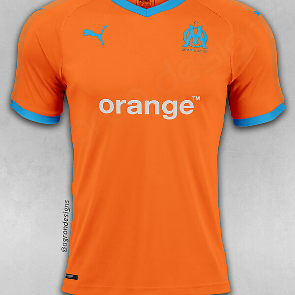 PUMA_MARSEILLE THIRD 2018-19 KIT CONCEPT