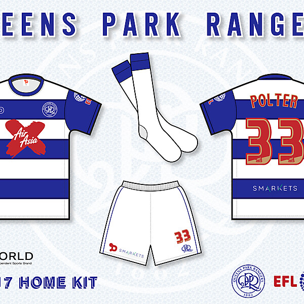 QPR 2016/17 Home Kit