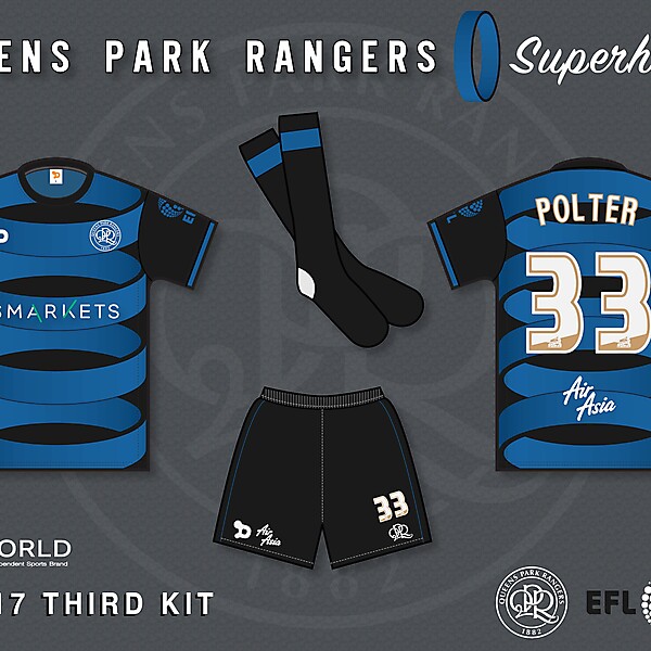 QPR 2016/17 Third Kit
