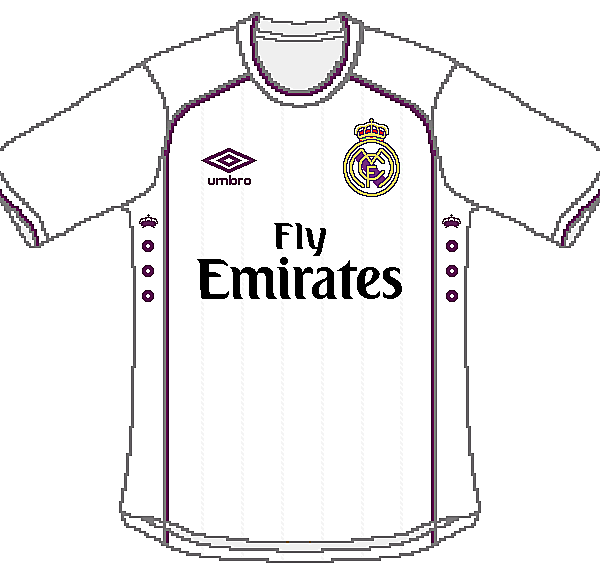 Real Madrid Umbro Home