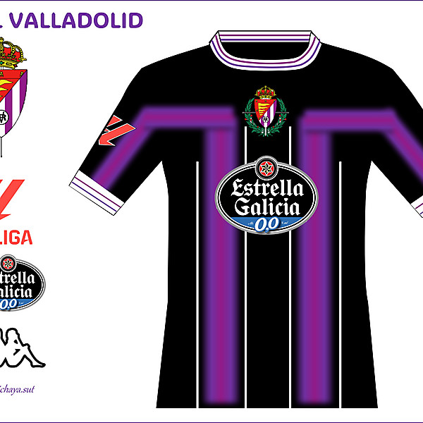 Real Valladolid Away kit