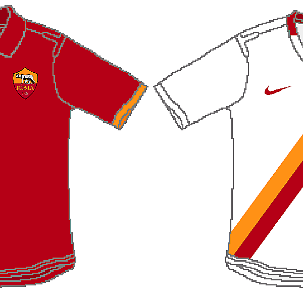 Roma 2014/15 Nike Kits