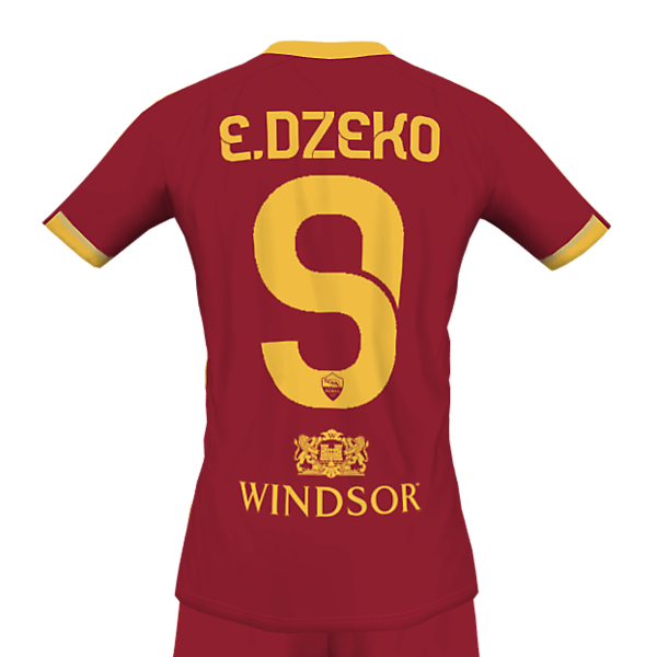 ROMA 21-22 FANTASY HOME KIT (BACK)