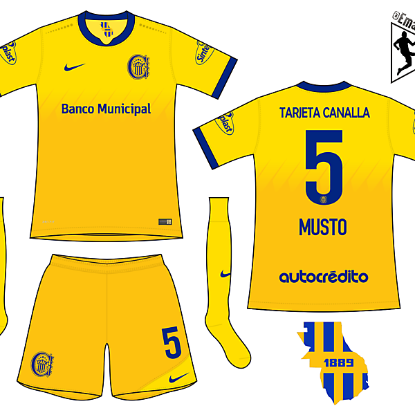 Rosario Central - Third kit