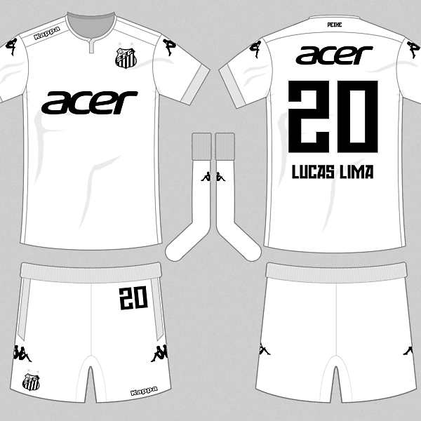 Santos 16-17 Kappa Home Kit