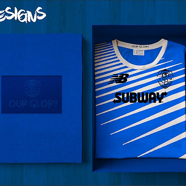 SB Glory FC 2018 New Balance Home Kit