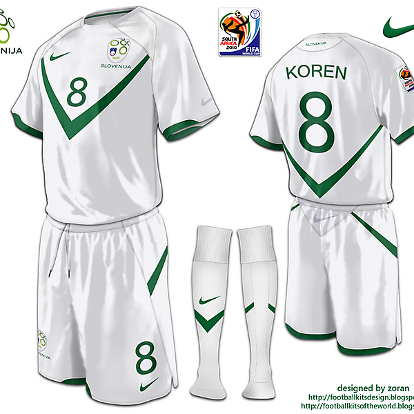 Slovenia World Cup 2010 fantasy home