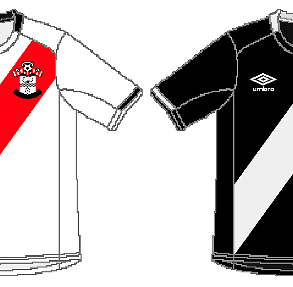 Southampton Umbro Home and Away