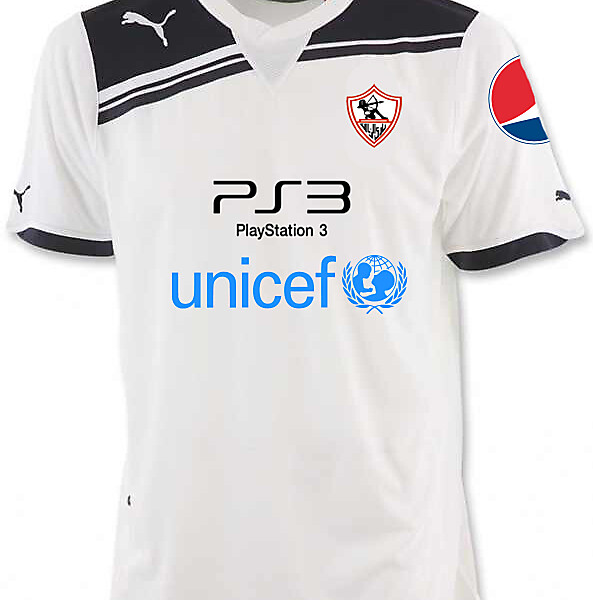 zamalek s.c. home kit