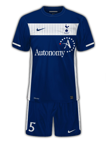 Spurs Away Nike kit