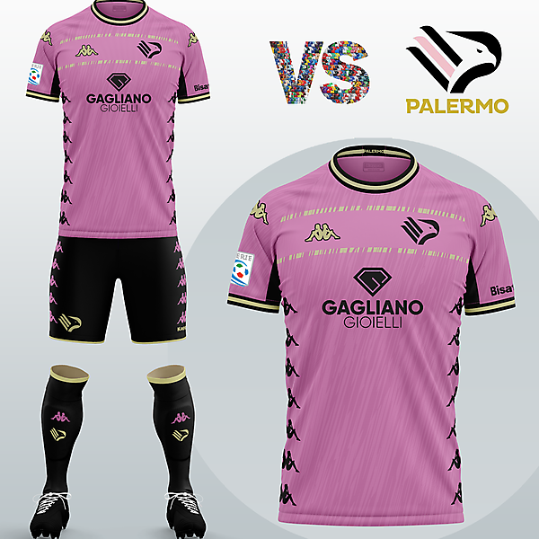 SSD Palermo Home kit with Kappa (Fantasy 2020/21)