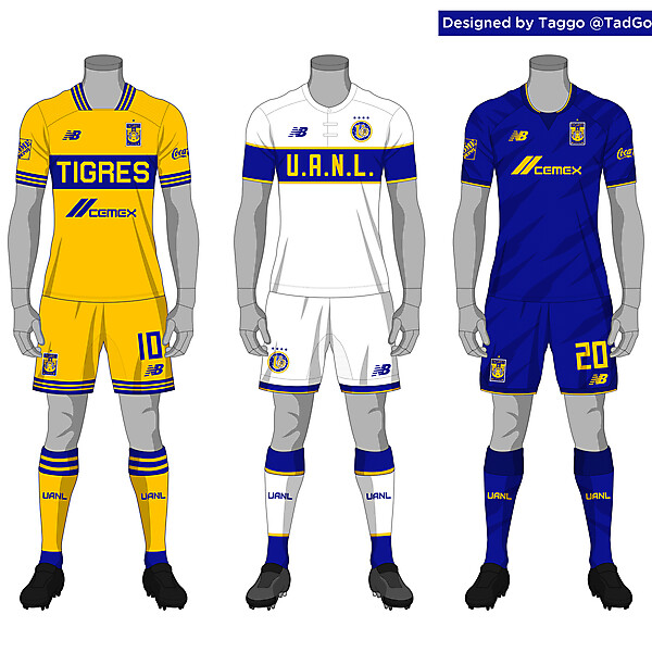 Tigres UANL kit set