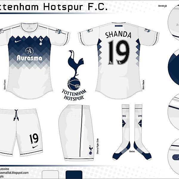 Tottenham Hotspur Nike Home Kit
