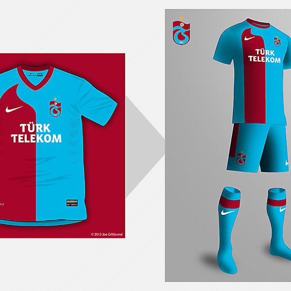 Trabzonspor Away 2D> 3D