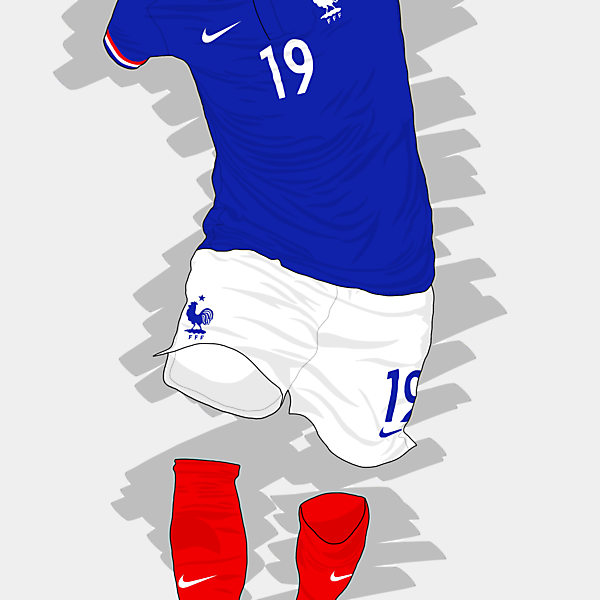 UEFA EURO 2016 - France Home Kit