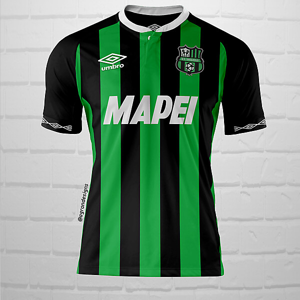 Umbro Sassuolo Home Kit Concept