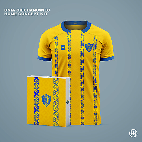 Unia Ciechanowiec | Home kit concept