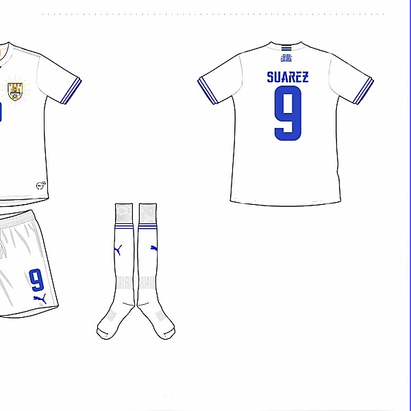 Uruguay Away Kit