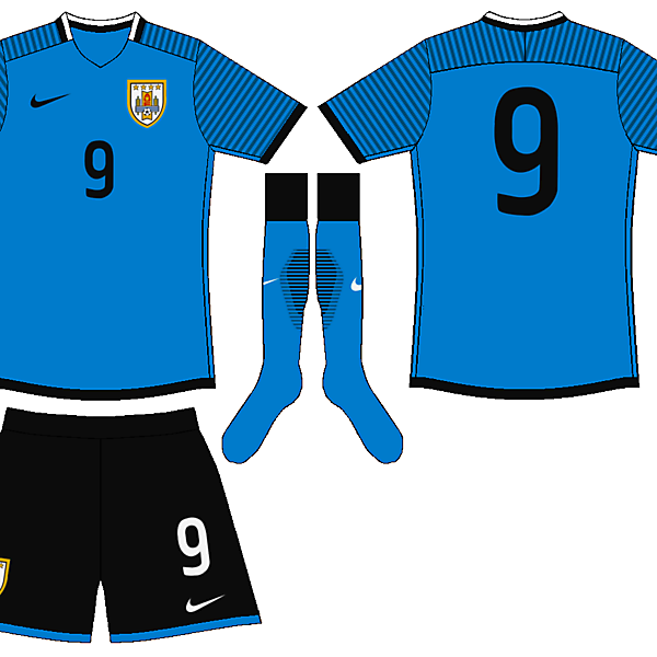 Uruguay Nike Mockup