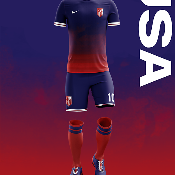 USA Away Concept