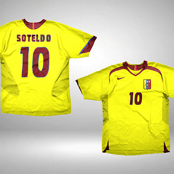 Venezuela Away retro kit nike 2005