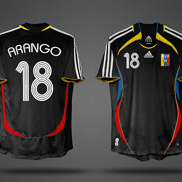 Venezuela cuarta equipacion retro 2006