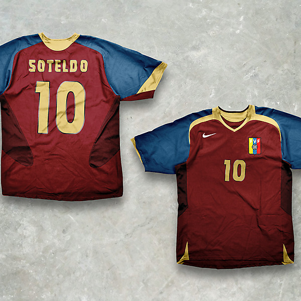 Venezuela Home retro kit nike 2005