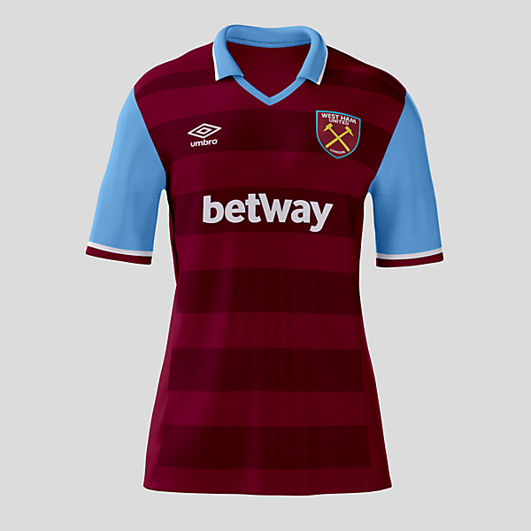 West Ham Home Kit 16-17