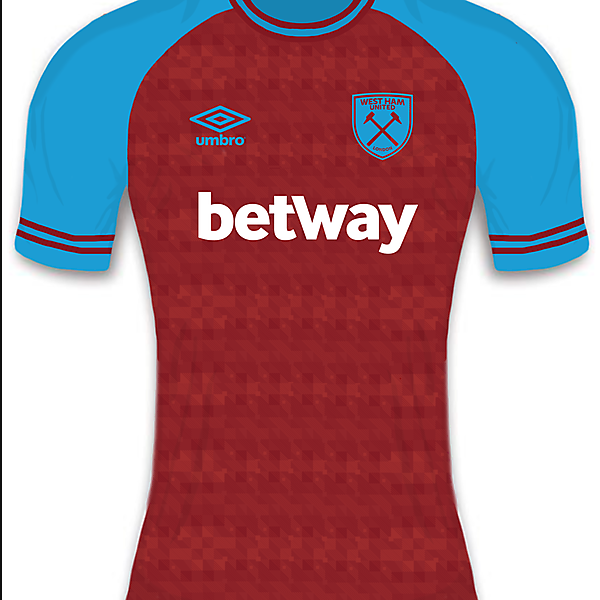 West Ham United home shirt
