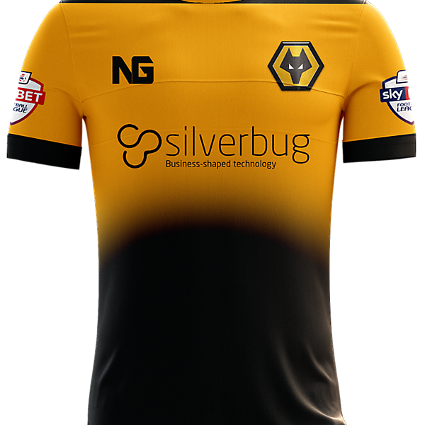 Wolverhampton Wanderers Home Jersey concept