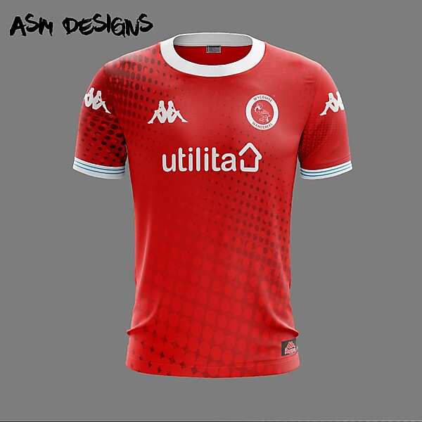 Wycombe Wanderers F.C. Kappa 2018 Away kit