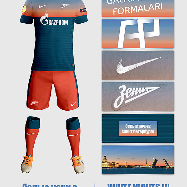 Zenit St.Petersburg Away