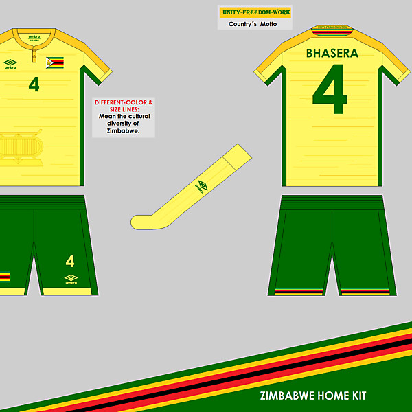 Zimbabwe Home kit - WC Competition