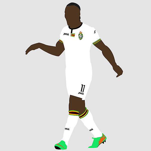Zimbabwe x Joma - Away kit