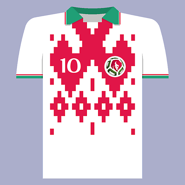 Belarus National Team Home Jersey Concept