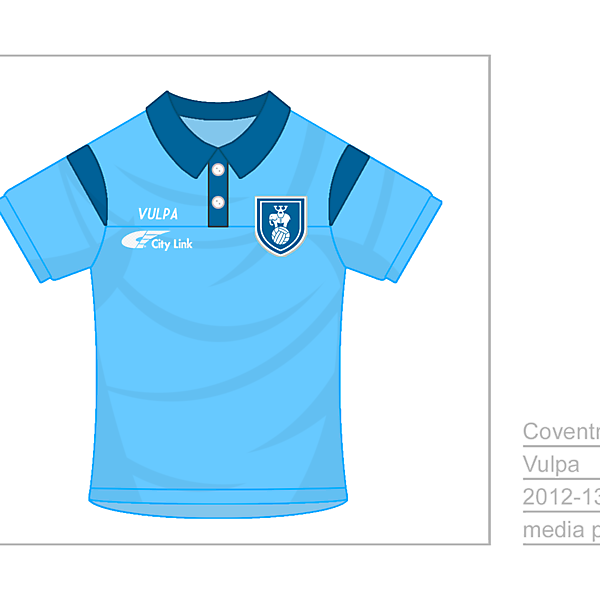 Coventry City Media Polo