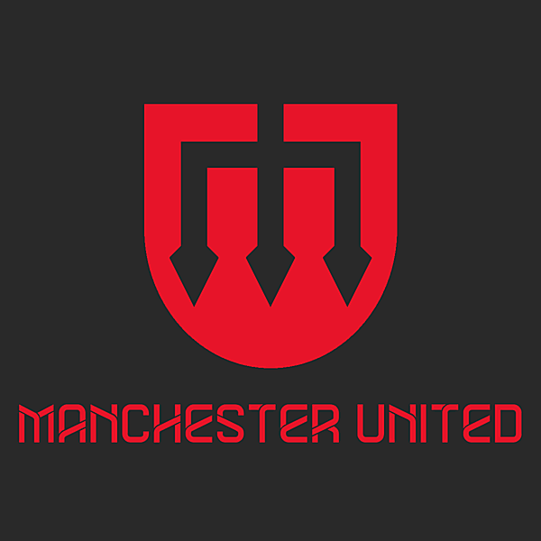 Manchester United logo concept