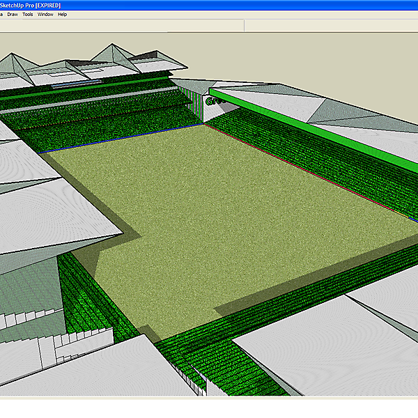 English Style Football Ground.