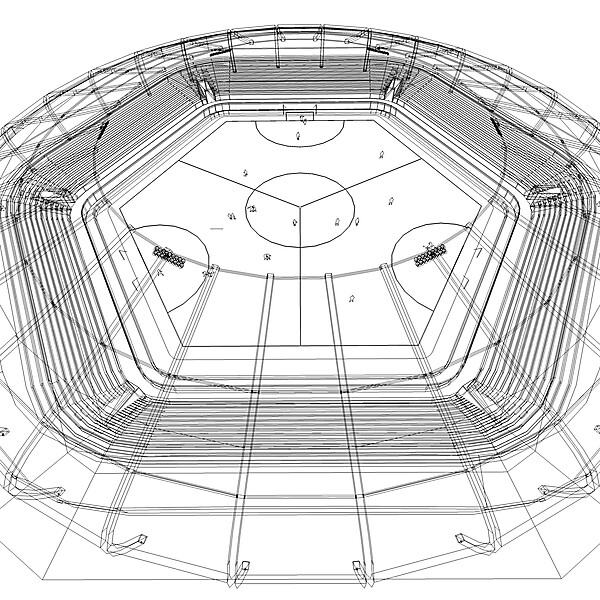 Stadium for Three Sided Football